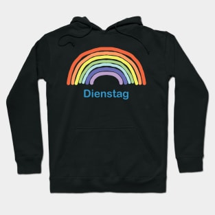 Dienstag Tuesday Rainbow Hoodie